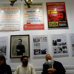 PEPPINO IMPASTATO. Fotografie di Giulio Azzarello ©2022. PEPPINO IMPASTATO. Fotografie di Giulio Azzarello ©2022.