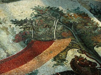 I MOSAICI della VILLA ROMANA DEL CASALE Piazza Armerina in Sicilia. Fotografie di Giulio Azzarello &copy;2014.