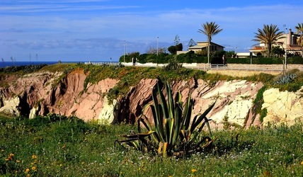 PAESAGGIO SICILIANO Terrasini. Fotografie di Giulio Azzarello &copy;2018.