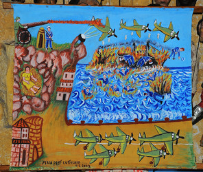 OPERA DEI PUPI dei maestri Mimmo e Nino Cuticchio. Fotografie di Giulio Azzarello &copy;2014.