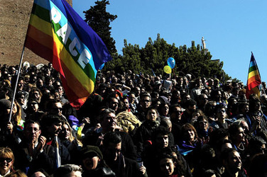 MANIFESTAZIONE per la PACE. Fotografie di Giulio Azzarello ©2014. MANIFESTAZIONE per la PACE. Fotografie di Giulio Azzarello ©2014.