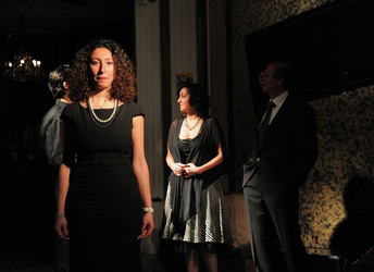 HAROLD PINTER drammaturgo inglese al teatro Candelai di Palermo. Fotografie di Giulio Azzarello ©2014. HAROLD PINTER drammaturgo inglese al teatro Candelai di Palermo. Fotografie di Giulio Azzarello ©2014.