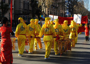 CAPODANNO CINESE panoramiche e particolari. Fotografie di Giulio Azzarello &copy;2014.