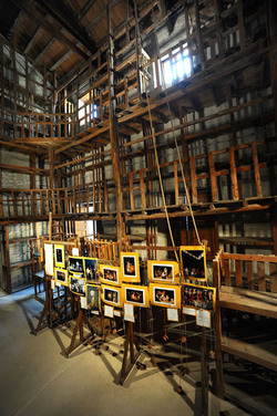 TRADIZIONI IN VIAGGIO mostra di pupi di Mimmo Cuticchio. Fotografie di Giulio Azzarello &copy;2014.