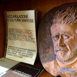 PEPPINO IMPASTATO. Fotografie di Giulio Azzarello ©2022. PEPPINO IMPASTATO. Fotografie di Giulio Azzarello ©2022.