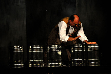 MARCO RENZI e il suo teatro. Fotografie di Giulio Azzarello ©2014.