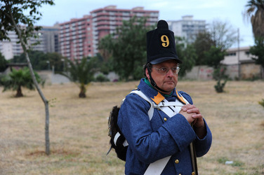 LA BATTAGLIA DI PONTE AMMIRAGLIO a Palermo lo sbarco dei mille . Fotografie di Giulio Azzarello &copy;2014.