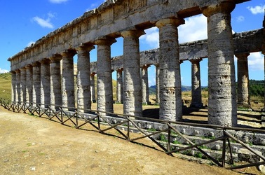 SEGESTA sito archeologico. Fotografie di Giulio Azzarello ©2018.