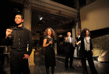 HAROLD PINTER drammaturgo inglese al teatro Candelai di Palermo. Fotografie di Giulio Azzarello ©2014. HAROLD PINTER drammaturgo inglese al teatro Candelai di Palermo. Fotografie di Giulio Azzarello ©2014.