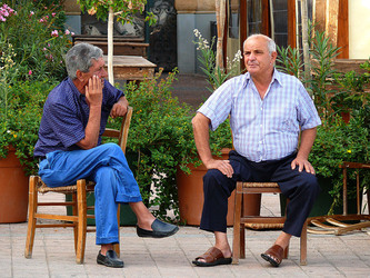 ANZIANI fotografie di Giulio Azzarello &copy;2014.