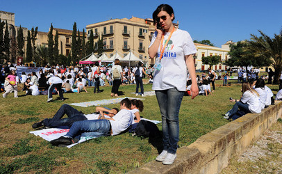 GIORNATE FALCONE E BORSELLINO a Palermo ogni anno. Fotografia di Giulio Azzarello &copy;2014.