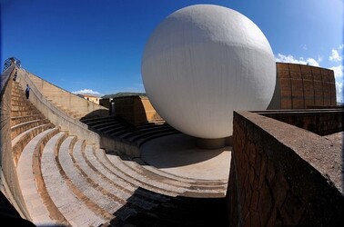 LA CHIESA MADRE a Gibellina nel Belice in Sicilia. Fotografie di Giulio Azzarello &copy;2014.