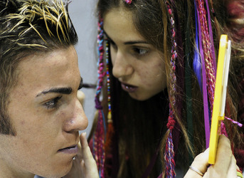 NOTREDAM de PARIS con giovani artisti. Fotografie di Giulio Azzarello ©2014. NOTREDAM de PARIS con giovani artisti. Fotografie di Giulio Azzarello ©2014.