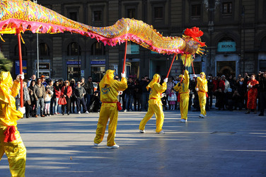 CAPODANNO CINESE panoramiche e particolari. Fotografie di Giulio Azzarello &copy;2014.