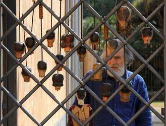 MIMMO CUTICCHIO puparo siciliano ritratti. Fotografie di Giulio Azzarello &copy;2014.