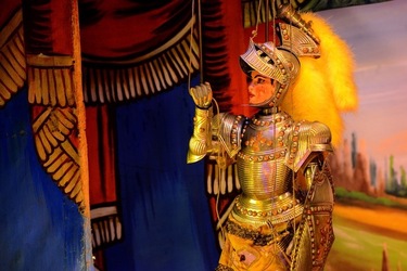 OPERA dei PUPI di Mimmo e Giacomo Cuticchio. Fotografia di Giulio Azzarello ©2020. OPERA dei PUPI di Mimmo e Giacomo Cuticchio. Fotografia di Giulio Azzarello ©2020.