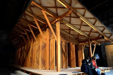 VENEZIA. Biennale Architettura Contemporanea Arsenale. Fotografie di Giulio Azzarello &copy;2022.