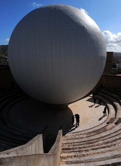 LA CHIESA MADRE a Gibellina nel Belice in Sicilia. Fotografie di Giulio Azzarello &copy;2014.