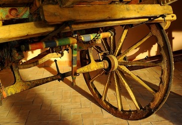 MUSEO DEL CARRETTO SICILIANO D Aumale. Fotografie di Giulio Azzarello &copy;2018.