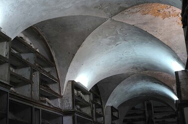 LE CATACOMBE dei cappuccini a Palermo in Sicilia. Fotografie di Giulio Azzarello &copy;2014.