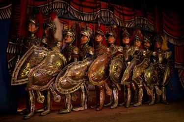OPERA dei PUPI di Mimmo e Giacomo Cuticchio. Fotografie di Giulio Azzarello ©2020. OPERA dei PUPI di Mimmo e Giacomo Cuticchio. Fotografie di Giulio Azzarello ©2020.