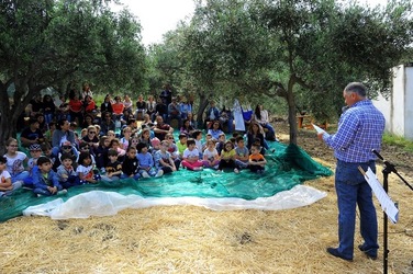FRANTOIO GULLO ad Aliminusa in Sicilia. Fotografie di Giulio Azzarello &copy;2018.
