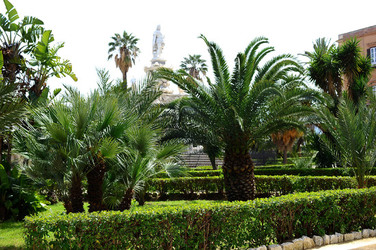 VILLA BONANNO a Palermo. Fotografie di Giulio Azzarello &copy;2016.