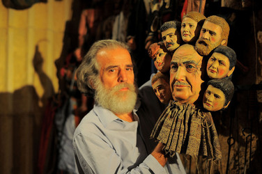 MIMMO CUTICCHIO puparo siciliano ritratti. Fotografie di Giulio Azzarello &copy;2014.