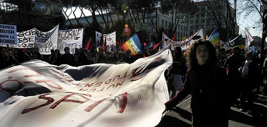 MANIFESTAZIONE per la PACE. Fotografie di Giulio Azzarello ©2014. MANIFESTAZIONE per la PACE. Fotografie di Giulio Azzarello ©2014.