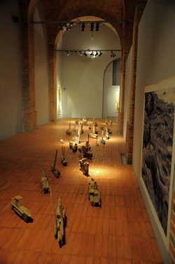 Installazione di Anne Clemence DeGrollee alla GAM di Palermo. Fotografie di Giulio Azzarello ©2017. Installazione di Anne Clemence DeGrollee alla GAM di Palermo. Fotografie di Giulio Azzarello ©2017.