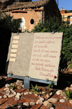 LAPIDE BORSELLINO a Palermo. Fotografie di Giulio Azzarello ©2014.