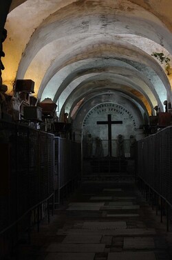 LE CATACOMBE dei cappuccini a Palermo in Sicilia. Fotografie di Giulio Azzarello &copy;2014.
