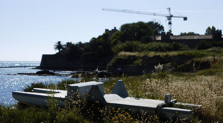 ARTE CONTEMPORANEA A PIRGI sito e riserva archeologica. Fotografie di Giulio Azzarello &copy;2014.