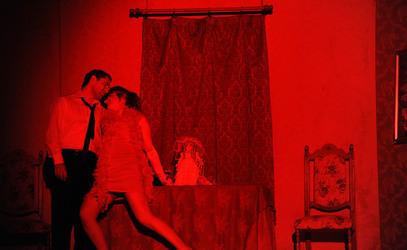 MARIO PUPELLA la sua scuola il suo teatro. Fotografie di Giulio Azzarello &copy;2014.