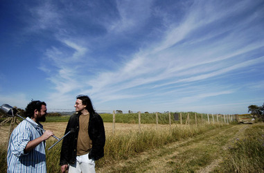 ARTE CONTEMPORANEA A PIRGI sito e riserva archeologica. Fotografie di Giulio Azzarello &copy;2014.