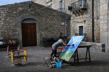 ESTEMPORANEA DI PITTURA fotografie di Giulio Azzarello ©2014. ESTEMPORANEA DI PITTURA fotografie di Giulio Azzarello ©2014.