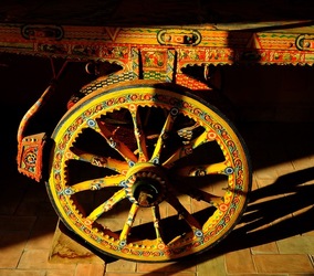 MUSEO DEL CARRETTO SICILIANO D Aumale. Fotografie di Giulio Azzarello &copy;2018.