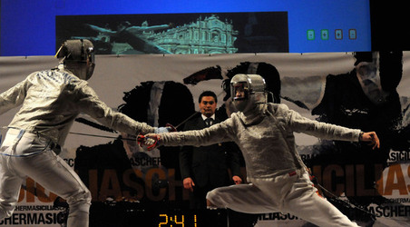 ESERCIZIO DI SCHERMA fotografie di Giulio Azzarello &copy;2014.