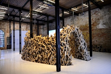 VENEZIA Padiglione Emirati Arabi Arsenale. Biennale Arch. Cont. Fotografie di Giulio Azzarello &copy;2022.