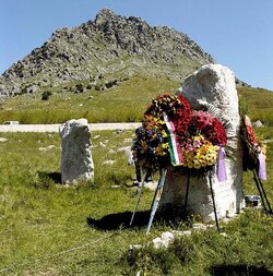 PORTELLA della Ginestra in Sicilia. Fotografie di Giulio Azzarello &copy;2014.