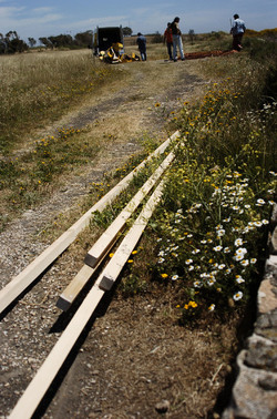 ARTE CONTEMPORANEA A PIRGI sito e riserva archeologica. Fotografie di Giulio Azzarello &copy;2014.