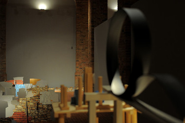 Mobile City installazione di Anne Clemence DeGrollee alla GAM di Palermo. Fotografie di Giulio Azzarello ©2017. Mobile City installazione di Anne Clemence DeGrollee alla GAM di Palermo. Fotografie di Giulio Azzarello ©2017.