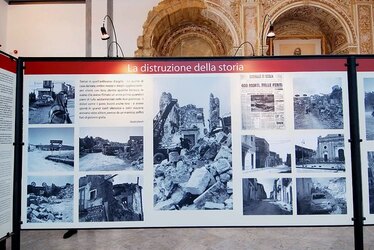 MUSEO della Memoria DEL BELICE a S.Margherita del Belice. Fotografie di Giulio Azzarello &copy;2014.