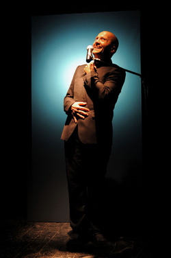 DARIO FERRARI E NINA LOMBARDINO attori italiani. Fotografie di Giulio Azzarello &copy;2014.