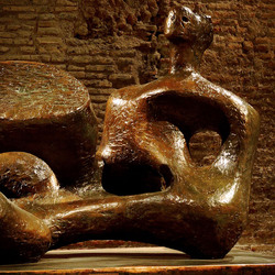 HENRY MOORE mostra a Roma Fotografie di Giulio Azzarello &copy;2016.