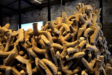 VENEZIA Padiglione Emirati Arabi Arsenale. Biennale Arch. Cont. Fotografie di Giulio Azzarello &copy;2022.