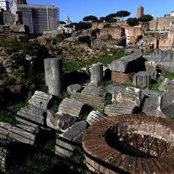 FORI IMPERIALI Roma. Fotografie di Giulio Azzarello &copy;2020.