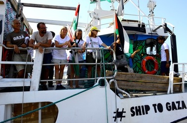 FREEDOM FLOTTILA verso Gaza da Palermo. Fotografie di Giulio Azzarello ©2018. FREEDOM FLOTTILA verso Gaza da Palermo. Fotografie di Giulio Azzarello ©2018.