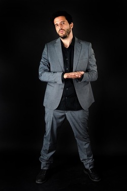 ALESSANDRO ACCARDI attore italiano. Fotografie di Giulio Azzarello &copy;2018.