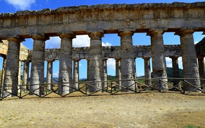 SEGESTA sito archeologico. Fotografie di Giulio Azzarello ©2018.